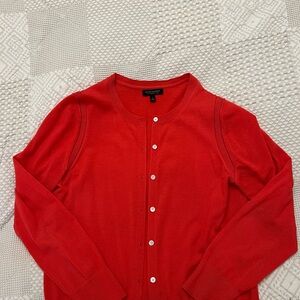 Banana Republic Red Women's Cardigan top jacket wool size L